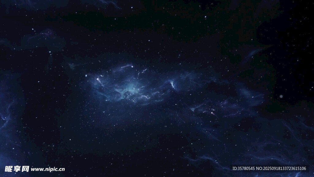 深邃宇宙星空景象