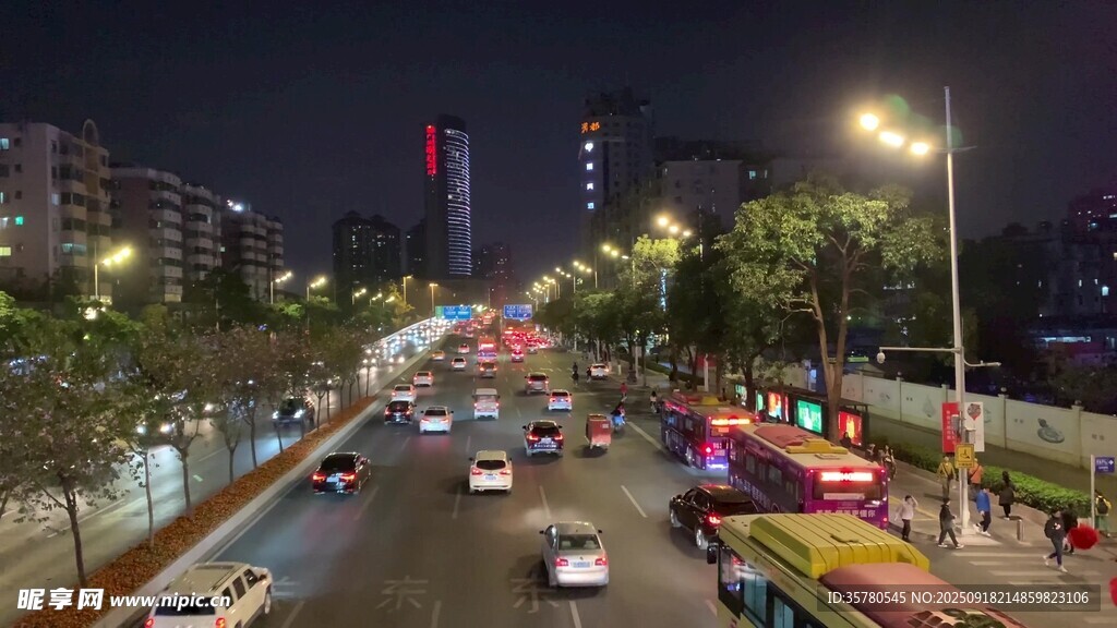 夜景視頻素材