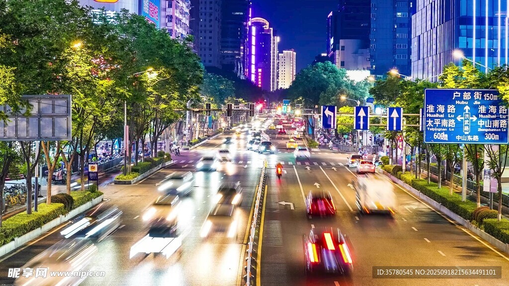 夜景視頻素材