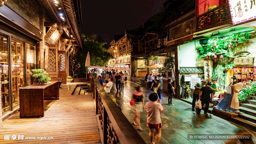 夜景視頻素材