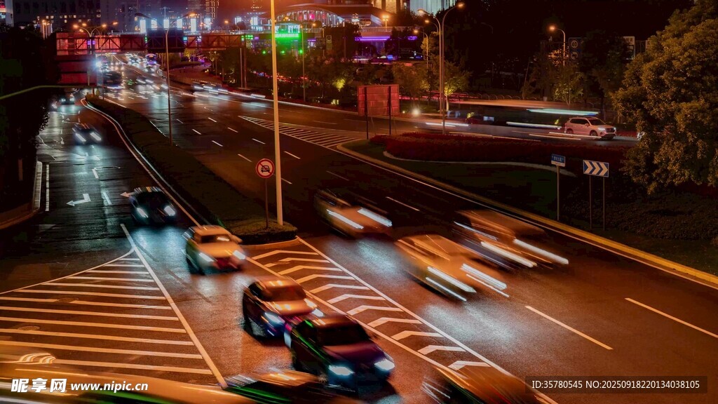 夜景視頻素材