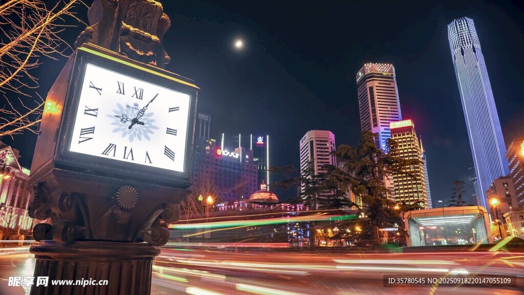 夜景視頻素材