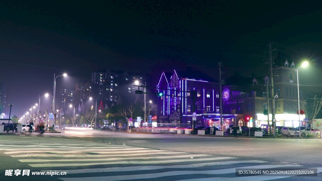 夜景視頻素材