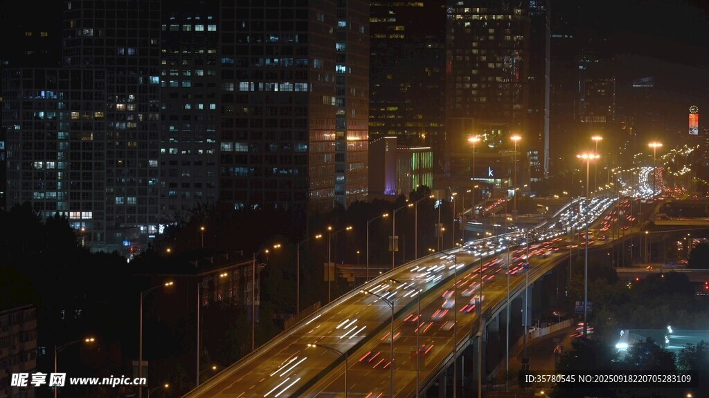 夜景視頻素材