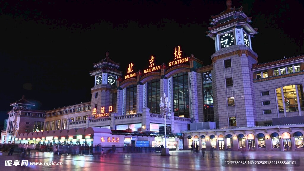 夜景視頻素材