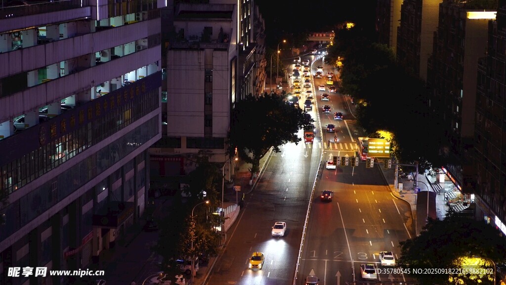 夜景視頻素材