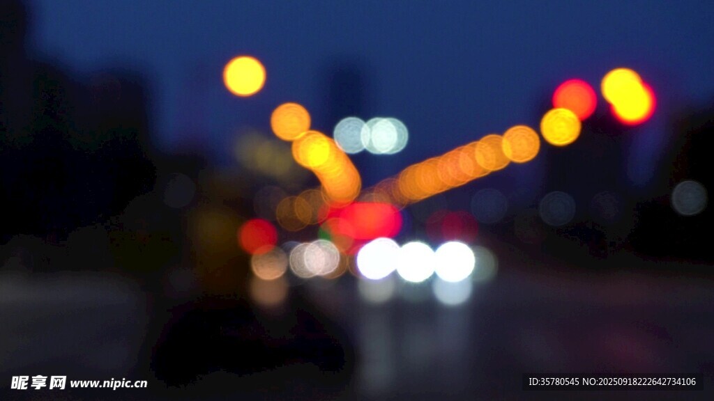 夜景視頻素材