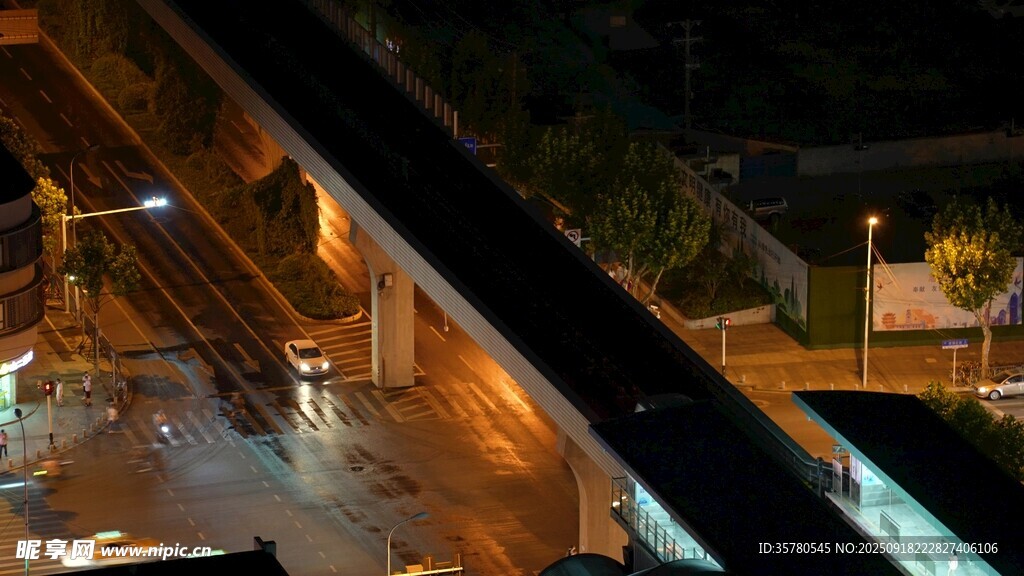 夜景視頻素材