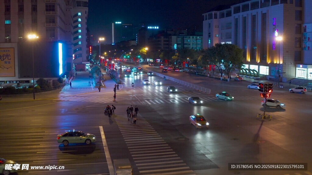 夜景視頻素材