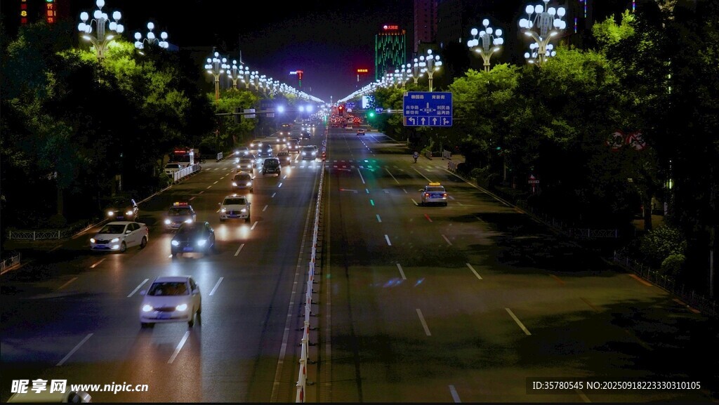 夜景視頻素材