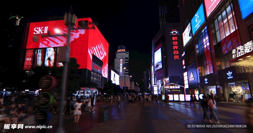 夜景視頻素材