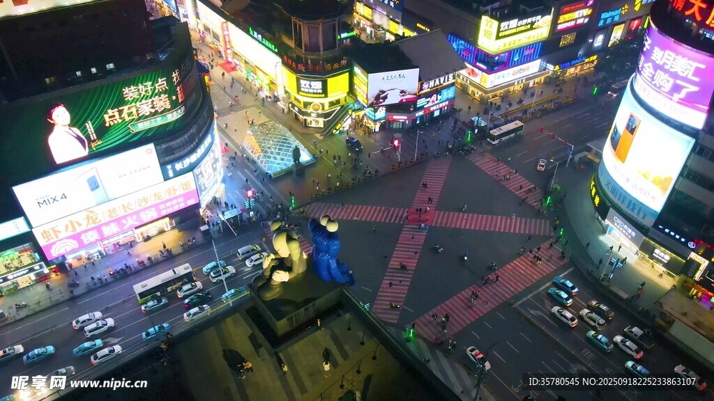夜景視頻素材