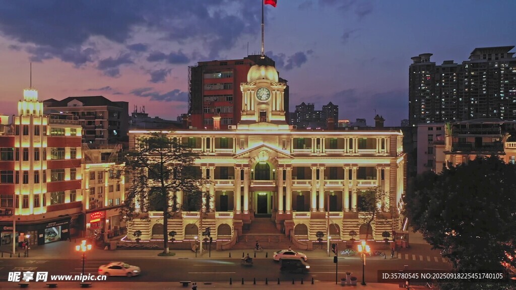 夜景視頻素材