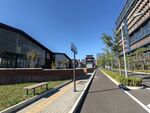 首鋼園服貿(mào)城市中的寧靜自行車道