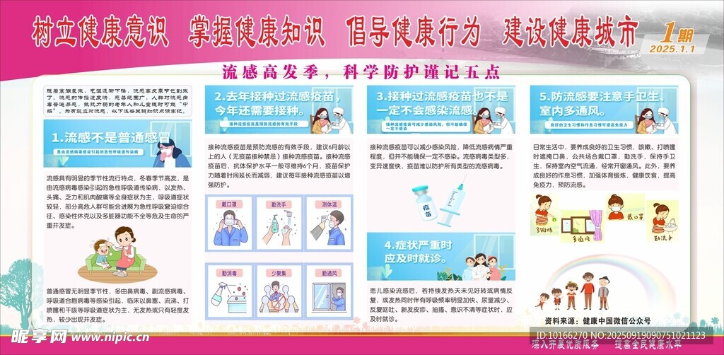 流感高發(fā)季 科學(xué)防護謹(jǐn)記五點