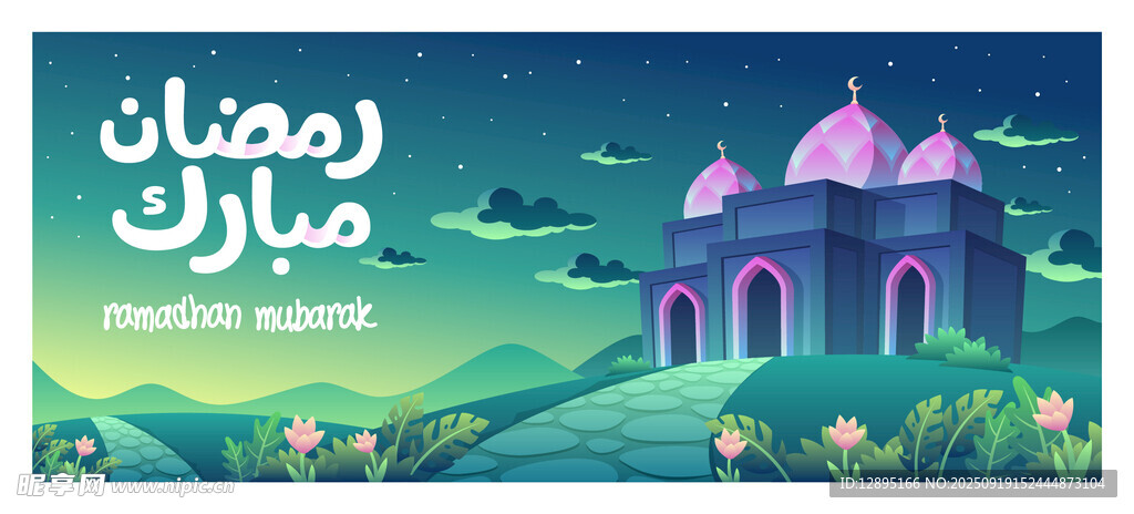 夢(mèng)幻阿拉伯風(fēng)格建筑景觀
