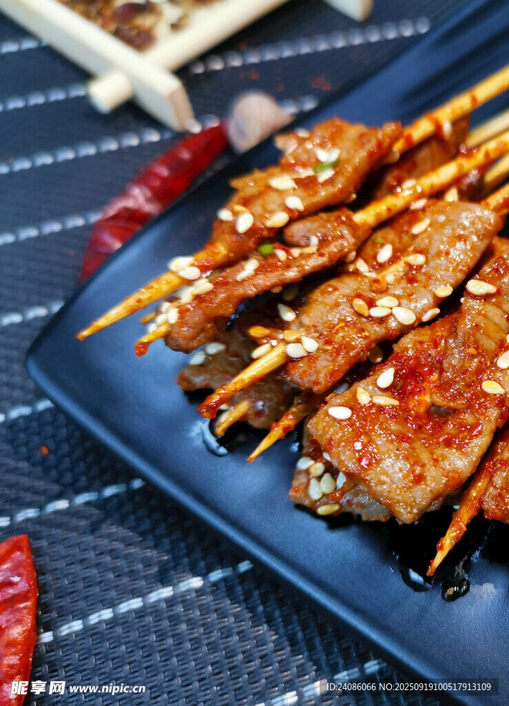 美味烤肉串