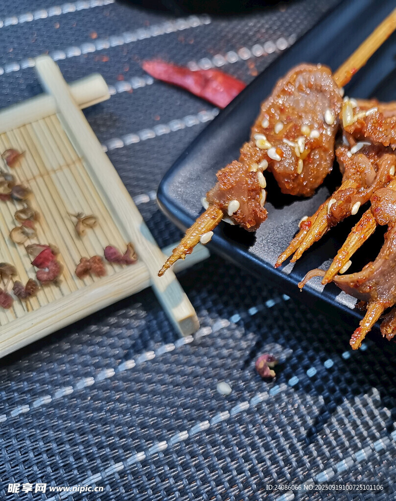 美味烤魷魚串