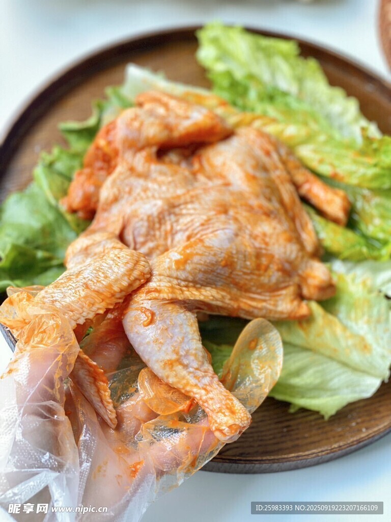 腌制雞肉
