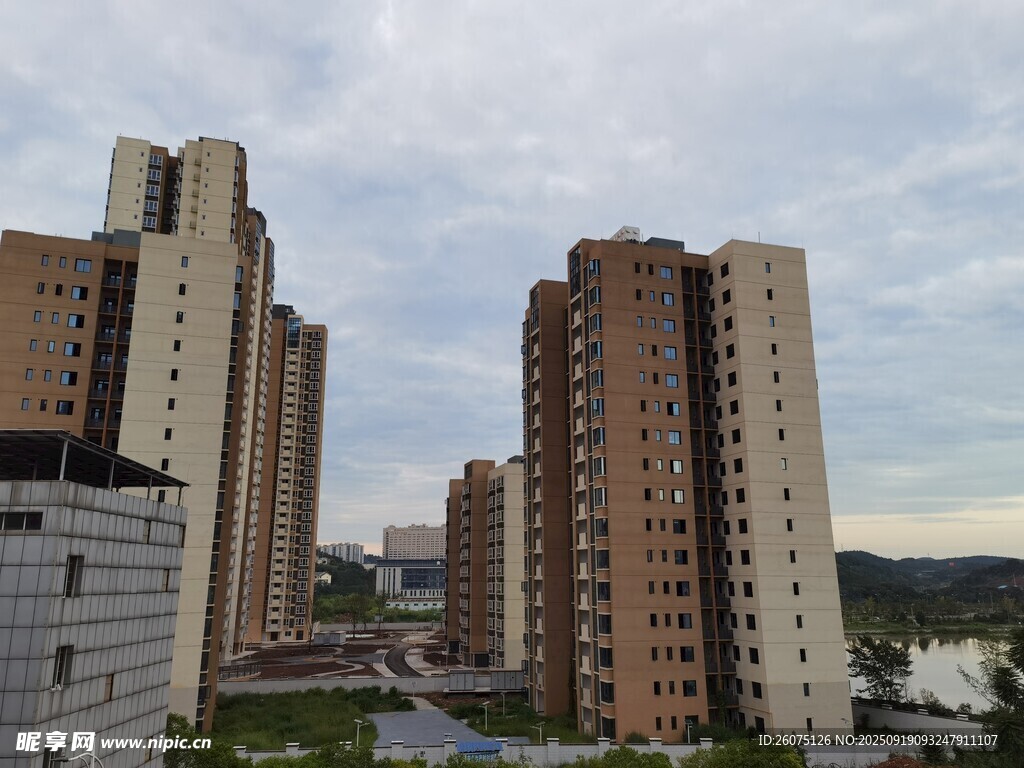 城市高層住宅區(qū)景觀