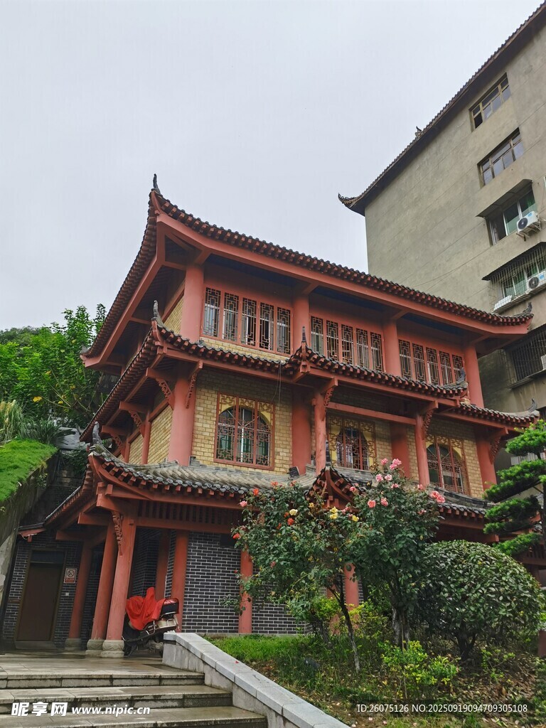 中式古建筑古樸典雅韻味濃