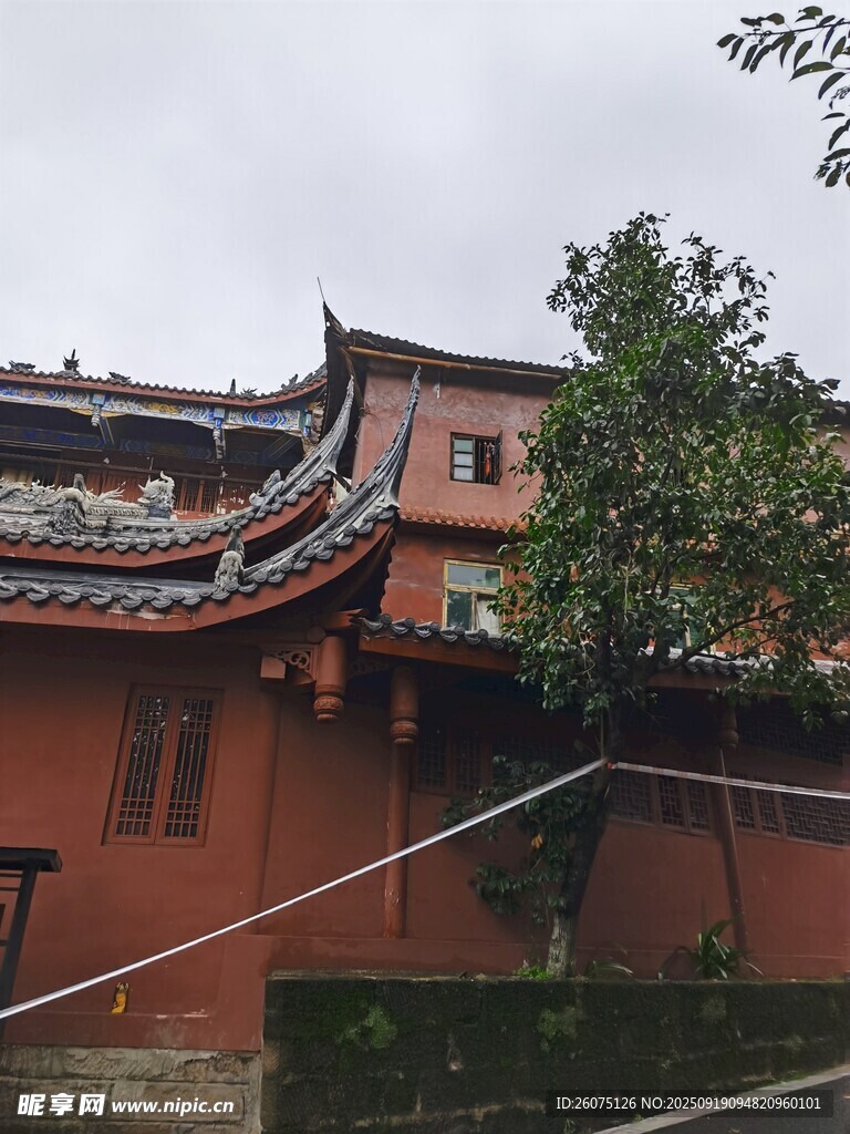 中式古建筑古樸韻味盡顯