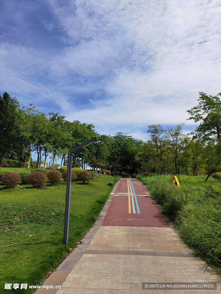郊外彩色騎行道風(fēng)景