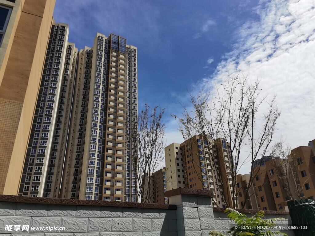 城市高層住宅景觀