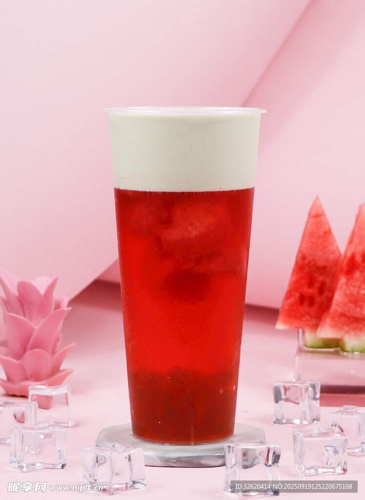 西瓜冰飲