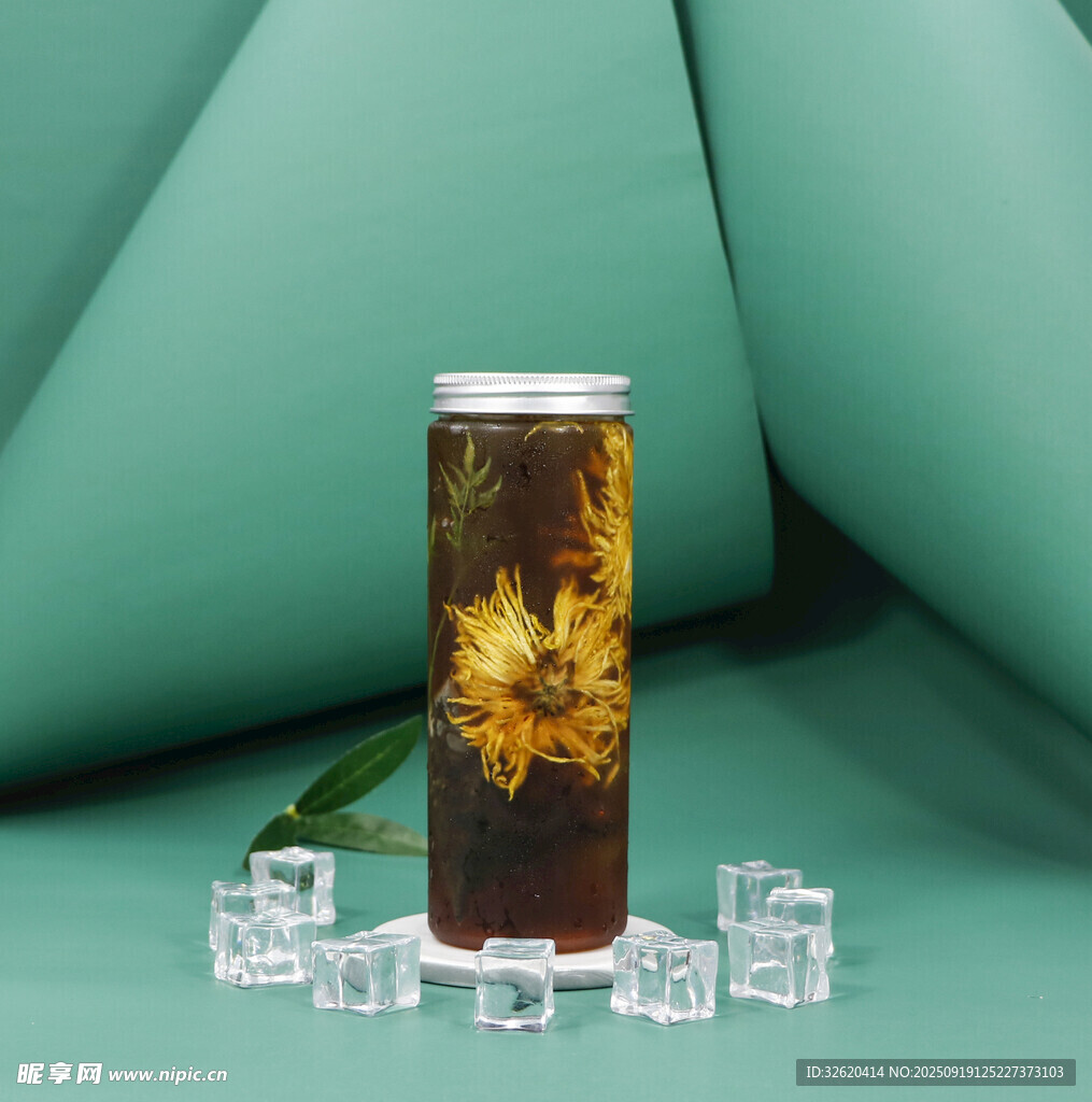 菊花茶飲