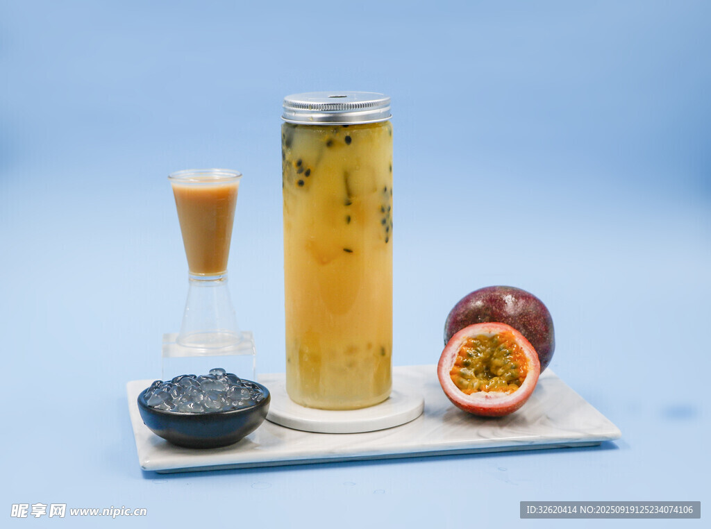 百香果茶飲