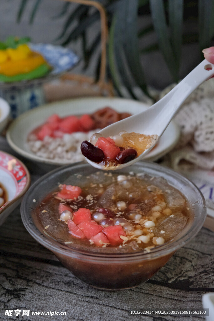 水果冰粉
