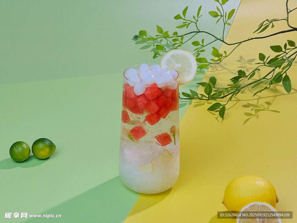 西瓜檸檬氣泡飲