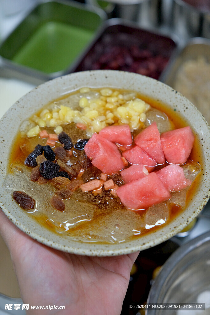 水果冰粉