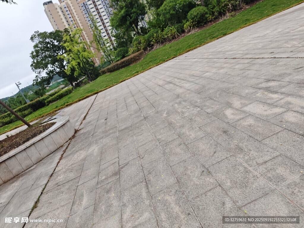 戶外水泥路面景觀