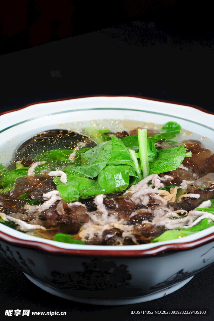 美味肉絲湯