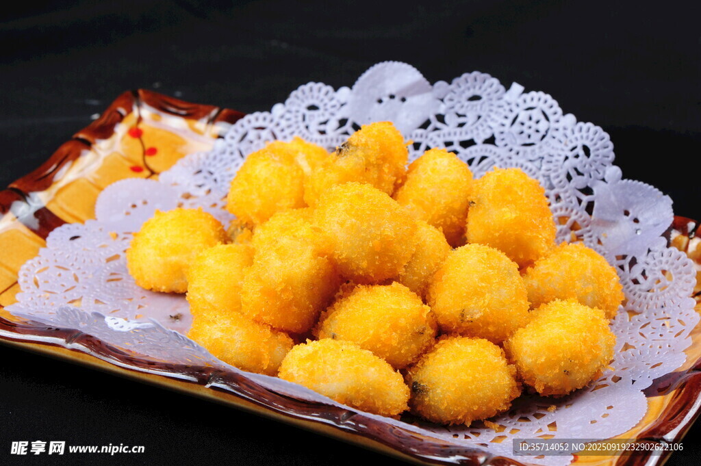 美味黃金炸丸子