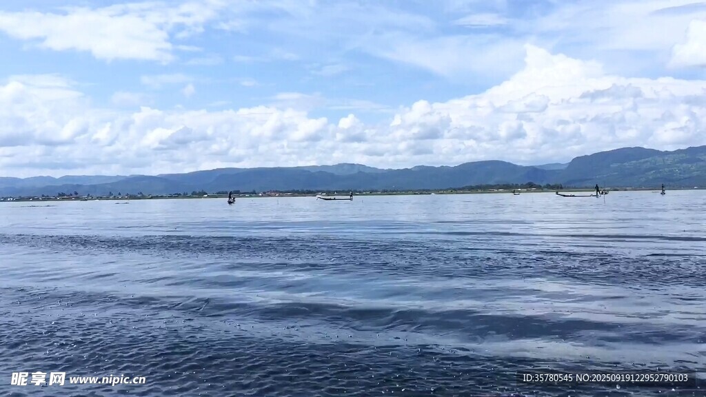 捕魚視頻素材