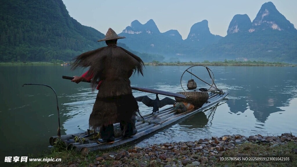 捕魚視頻素材