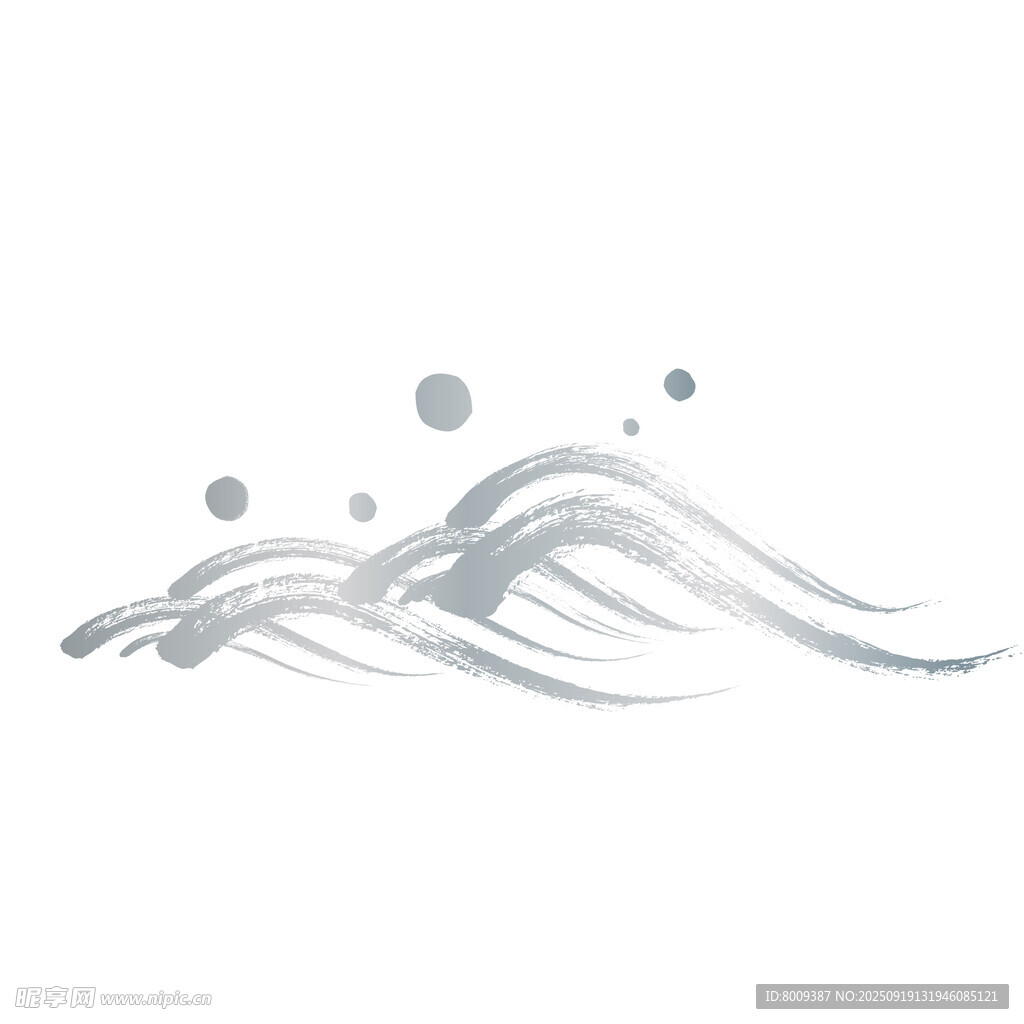 簡約海浪圖案設(shè)計(jì)元素