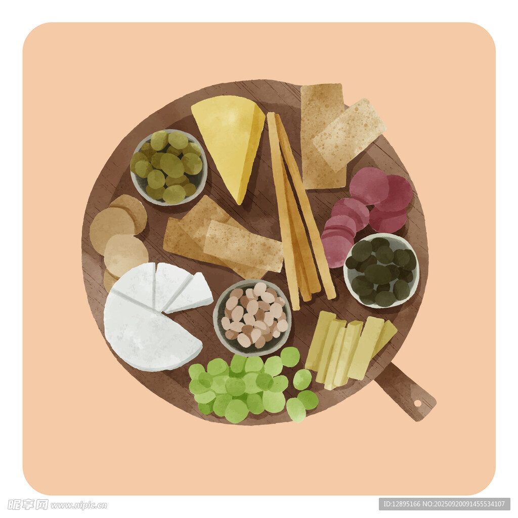 豐盛火鍋食材拼盤