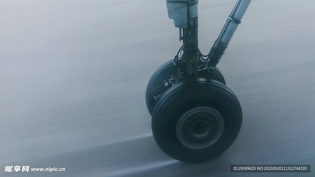 飛機(jī)起落架特寫