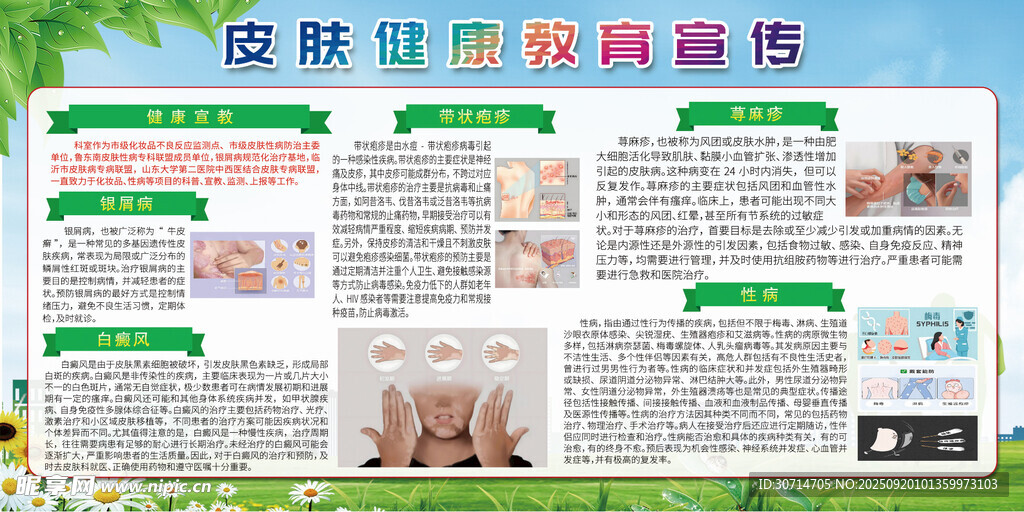 皮膚健康宣傳