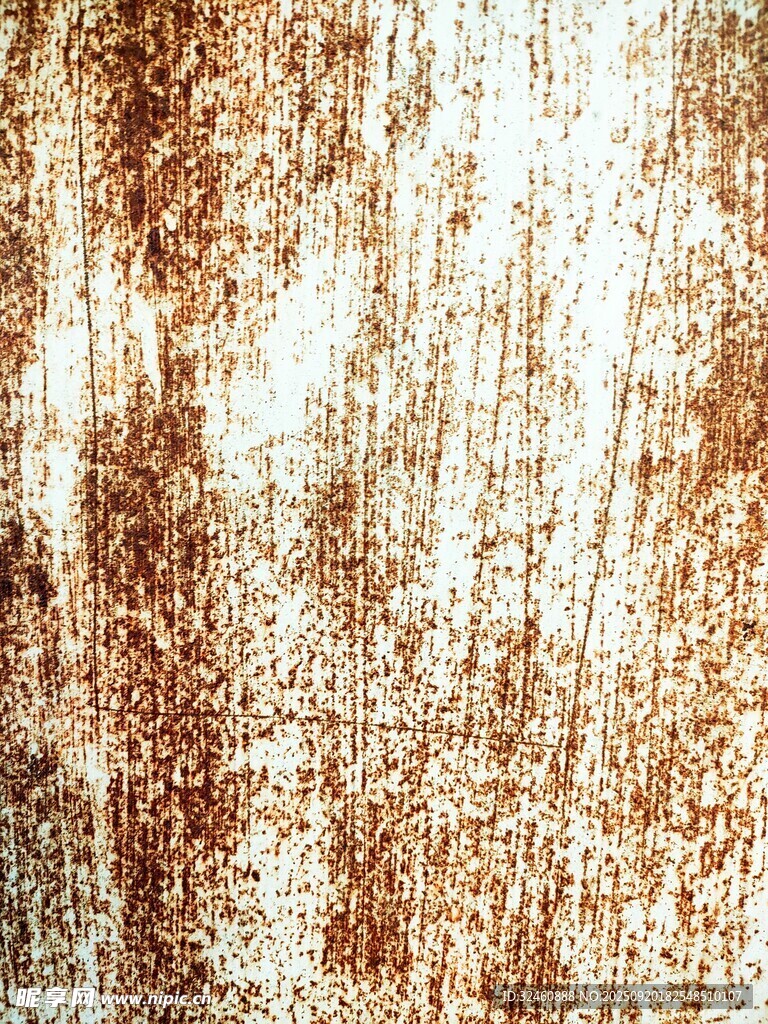 斑駁鐵銹紋理背景圖