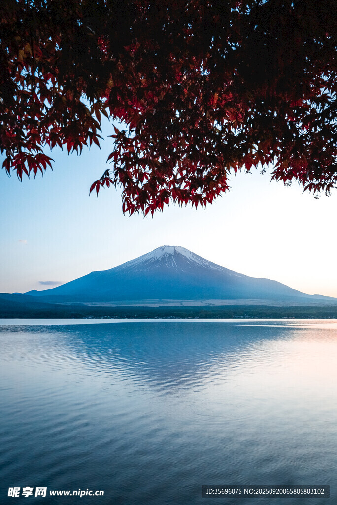 富士山下靜謐湖景