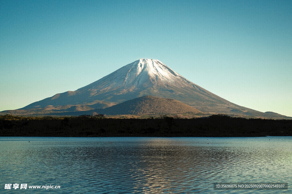 富士山湖畔美景