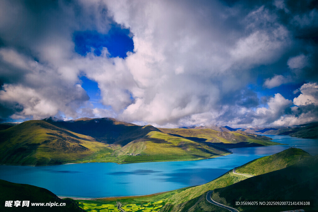壯麗湖山美景