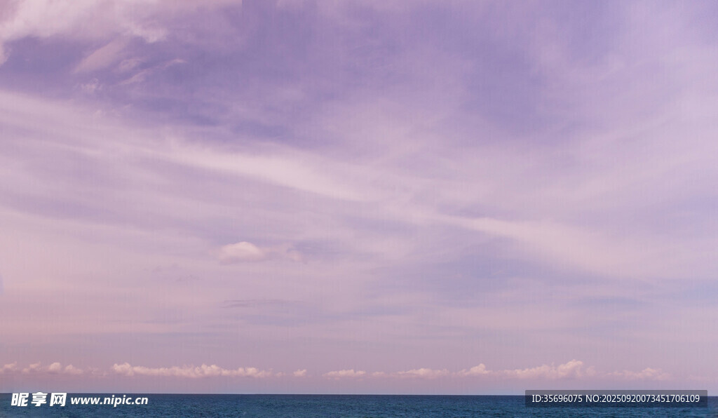 夢(mèng)幻海邊天空美景