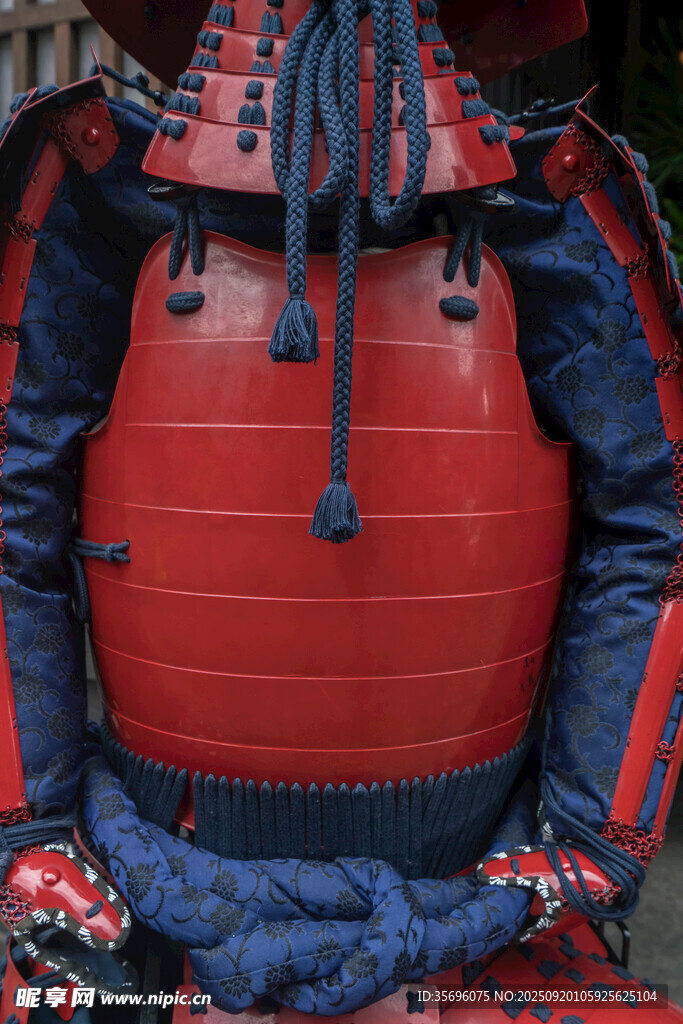日本武士鎧甲特寫(xiě)