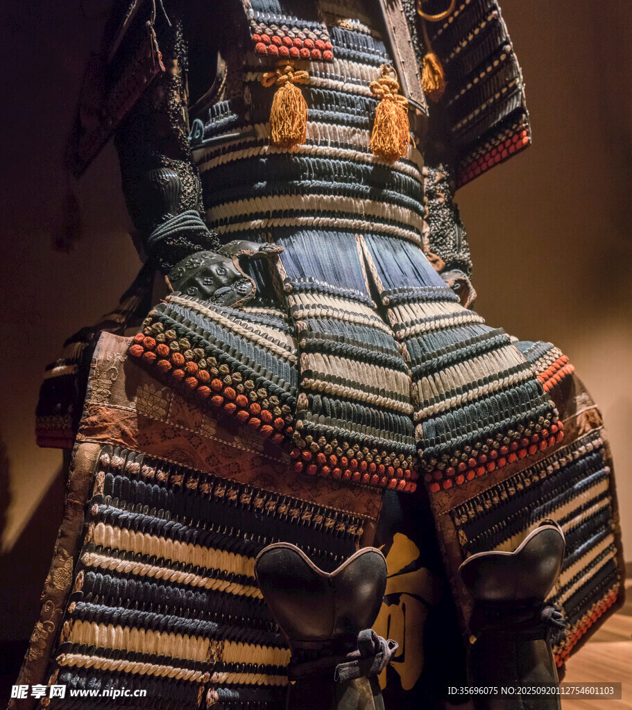 日本傳統(tǒng)武士鎧甲展示